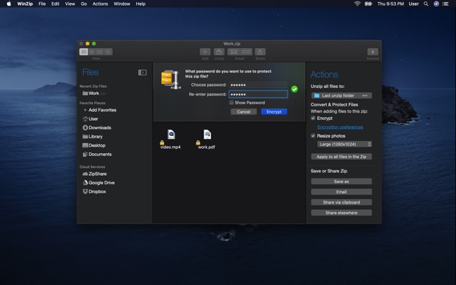 Unzip software for mac high sierra download