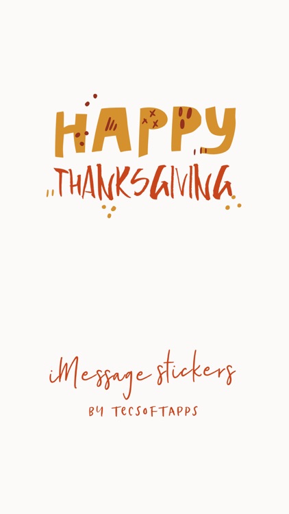 Thanksgiving Stickers Set