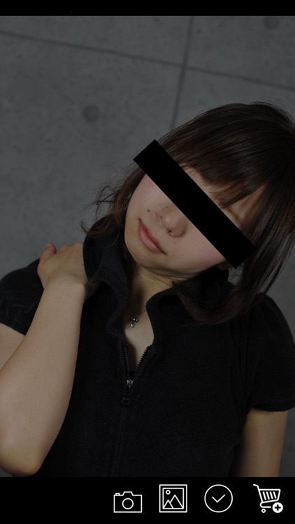 Eye censoring photo editing