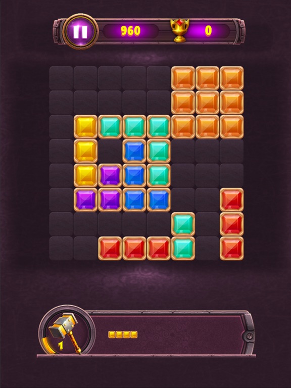 Jewel block puzzle game screenshot 3