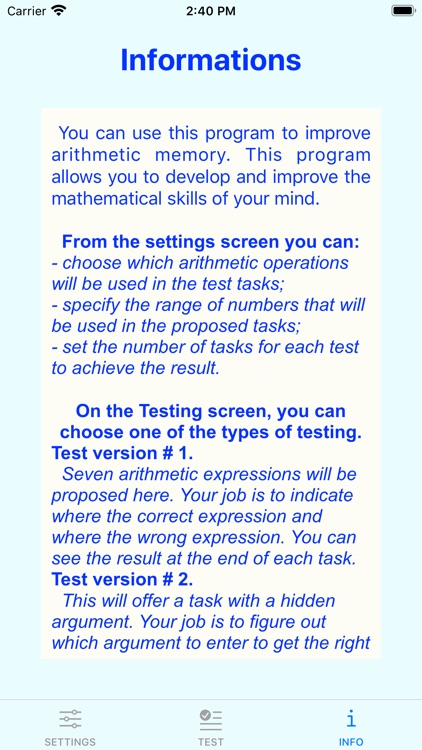 TestingOfMathematicalKnowledge screenshot-8