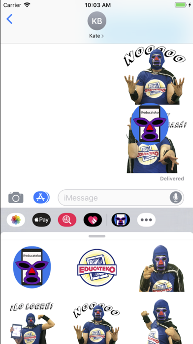 How to cancel & delete Educateko Stickers from iphone & ipad 1