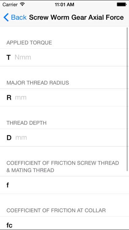 Bolt & Thread Calculators screenshot-3