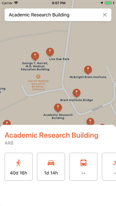 UF Campus Maps screenshot 3