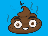 PooPoo Head Sticker Pack