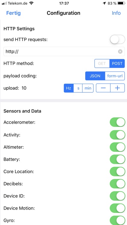 SensorLog screenshot-5