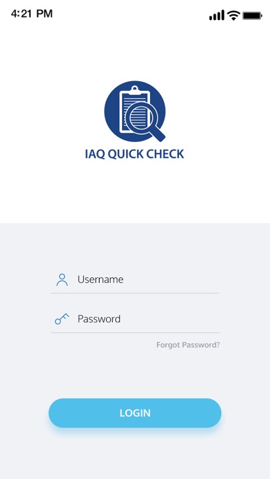 IAQ Quick Check screenshot 2