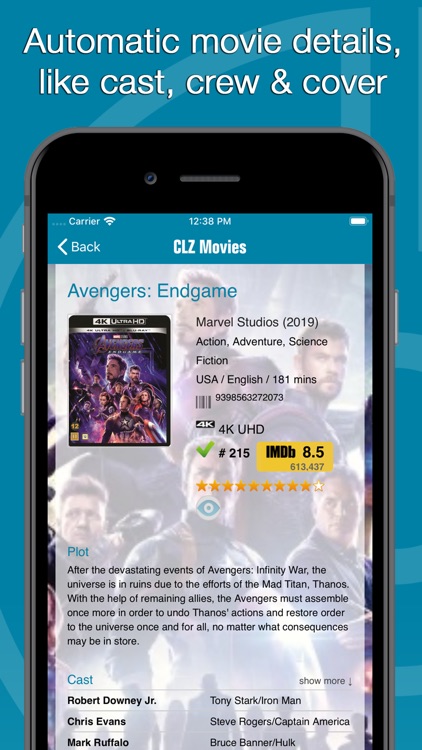 CLZ Movies - movie cataloging