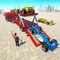 Enjoy in city and off-road to play car transport airplane games with planes and ship driving