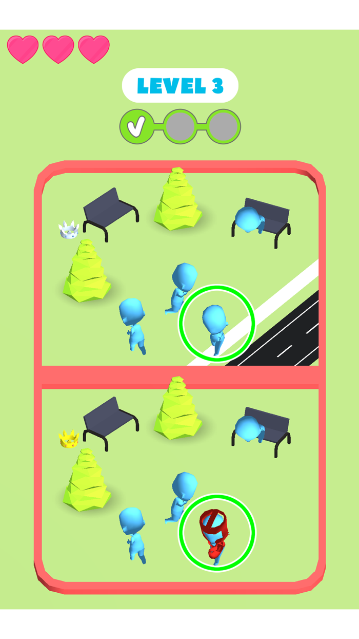 Find the Difference 3D