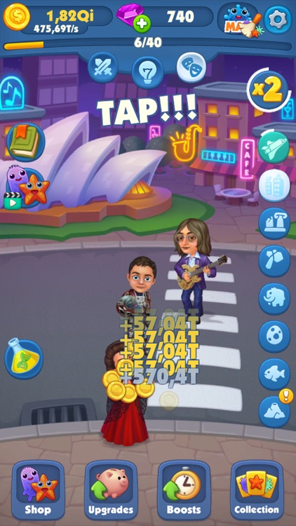Game of Evolution: Clicker