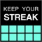 Keep Your Streak is a simple task tracking app that helps you increase your productivity by keeping a record of tasks you need to do as well as tasks you’ve done in the past