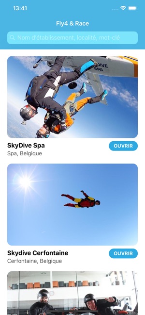 Fly4 & Race - Skydive