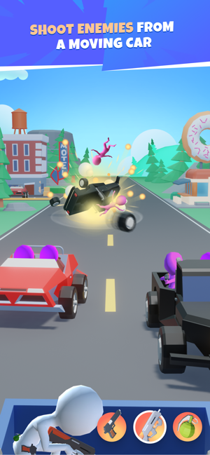 Bullet Rain 3D - Road Shooter(圖3)-速報App