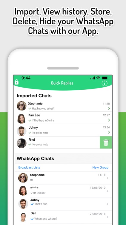 Watch.Talk for WhatsApp screenshot-4