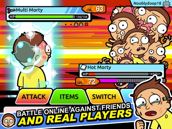 Rick and Morty: Pocket Mortys для iPad