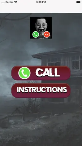 Game screenshot Scary Doll Fake Video Call hack