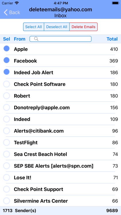 Delete Emails screenshot-3