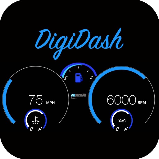 DigiDash: Speedometer icon