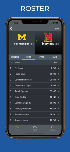 Maryland Football Schedules(圖3)-速報App