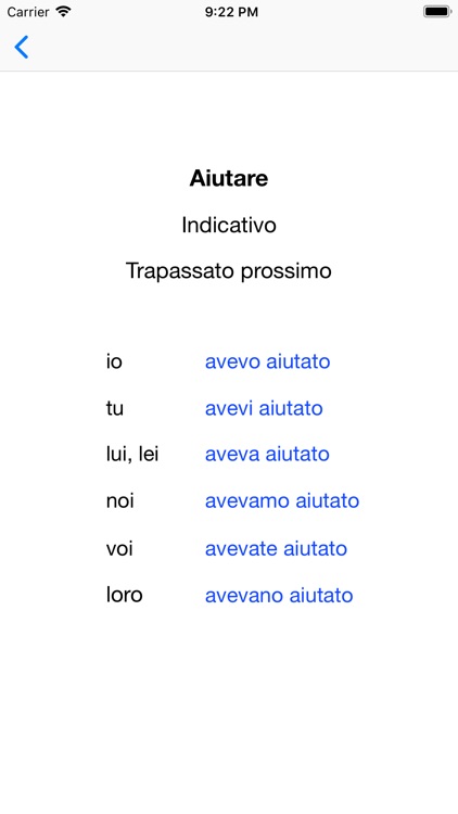 Learning verbs - Italy screenshot-3