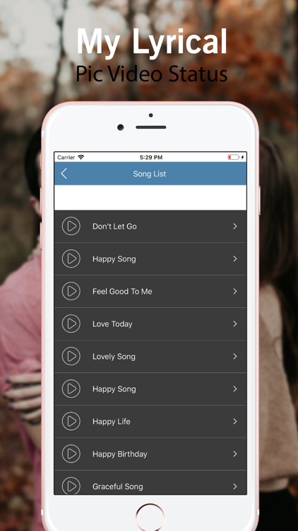 My Lyrical Pic Video Status screenshot-4