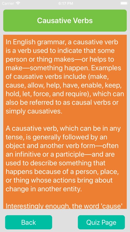 English - Causative Verbs