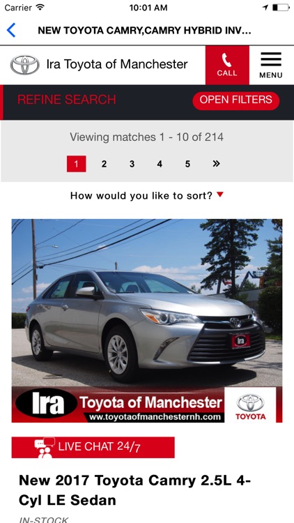 Ira Toyota of Manchester screenshot-3