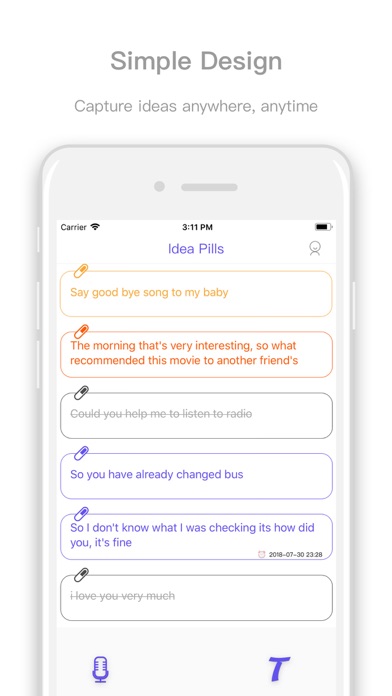 Idea Pills - Note & Reminder Screenshot 1