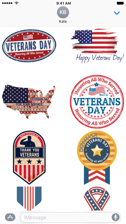 Veterans Day Stickers