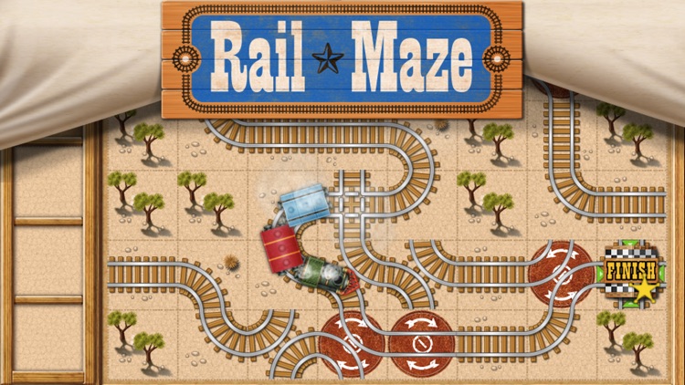 Rail Maze : Train Puzzler screenshot-0