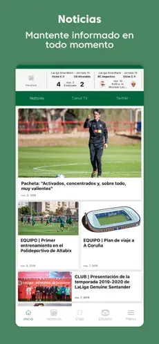Imágen 4 Elche CF – App Oficial iphone