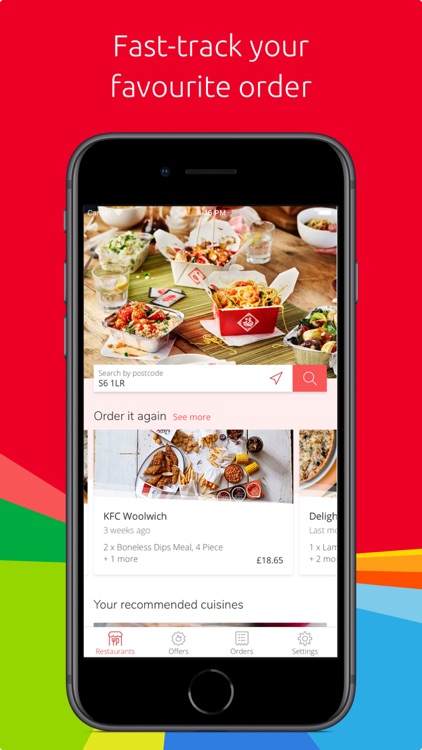 Just Eat: food delivery screenshot-0