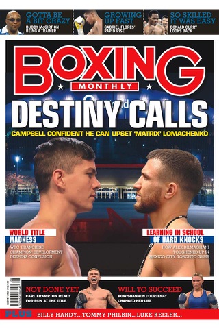 Boxing Monthly Magazine - náhled