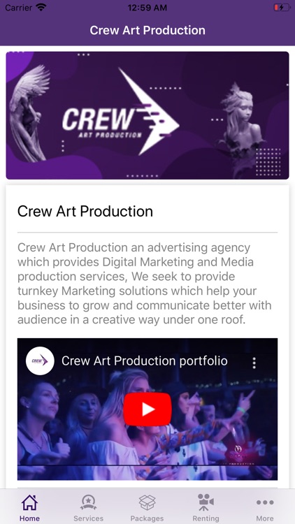 Crew Art Production