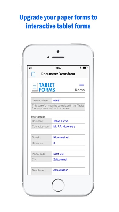 How to cancel & delete TabletForms App from iphone & ipad 1