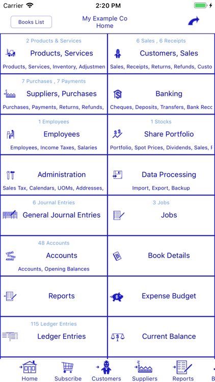 Bookkeeping