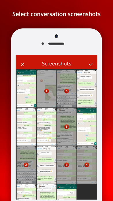 SMS Export - save chats to PDF screenshot 2