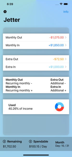 Jetter: Easy Spending Tracker(圖2)-速報App