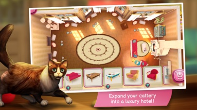CatHotel - Care for cute cats screenshot 4