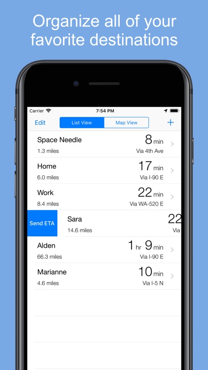 Traffic Time - Fast ETAs screenshot-3