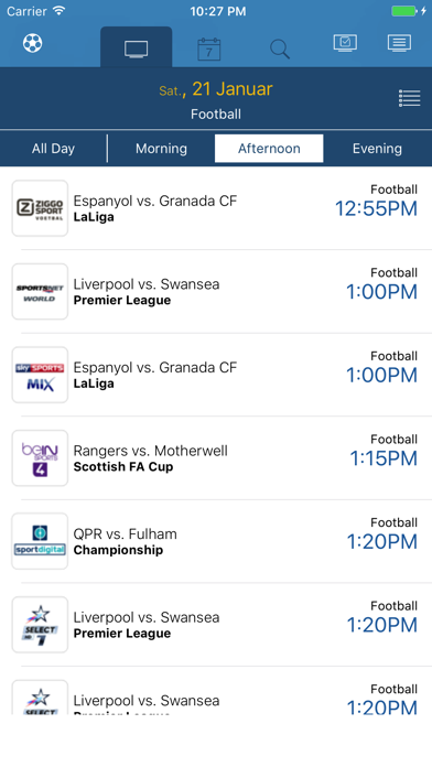 Live Sport TV Listing Guide screenshot 2