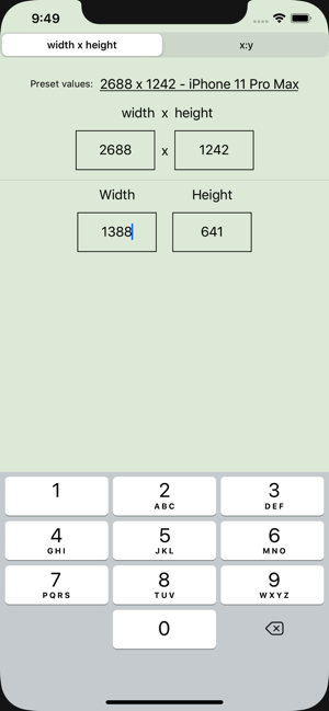 Aspect:Ratio Calc