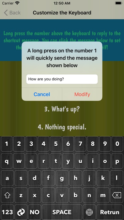 NoLetters Keyboard screenshot-4