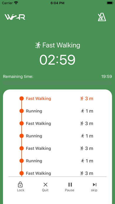 Screenshot #3 pour Walk2Run