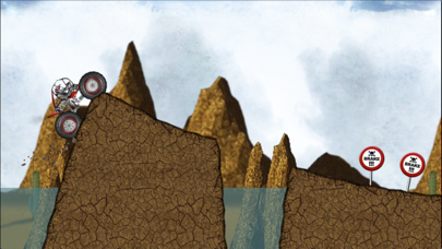 Screenshot from Stickman Downhill Monstertruck