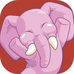 Excited elephant