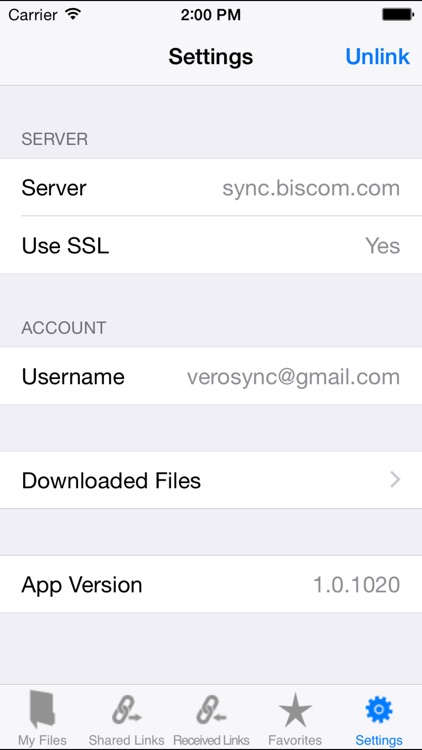 Biscom Verosync screenshot-4