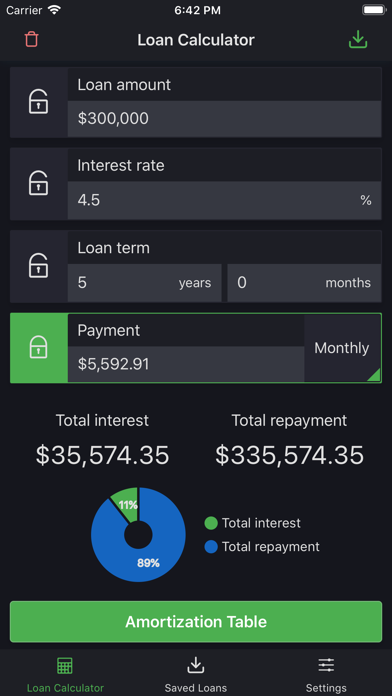 How to cancel & delete Loan calculator: Installment from iphone & ipad 2