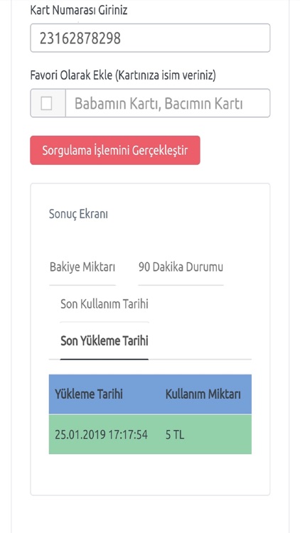 Bakiye Sorgu screenshot-4